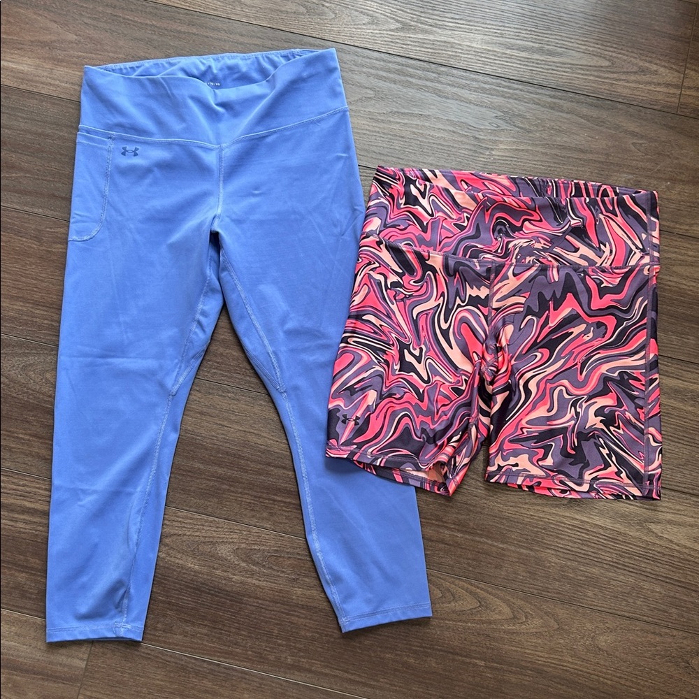 Under Armour Capri and shorts lot